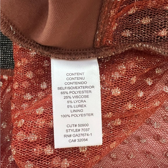 Eva Franco Anthropologie Jacquard Sleeveless Top XL - Picture 11 of 11